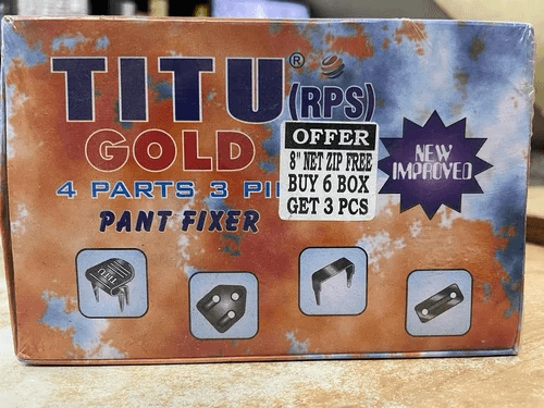 Trouser hooks supplied by RPS